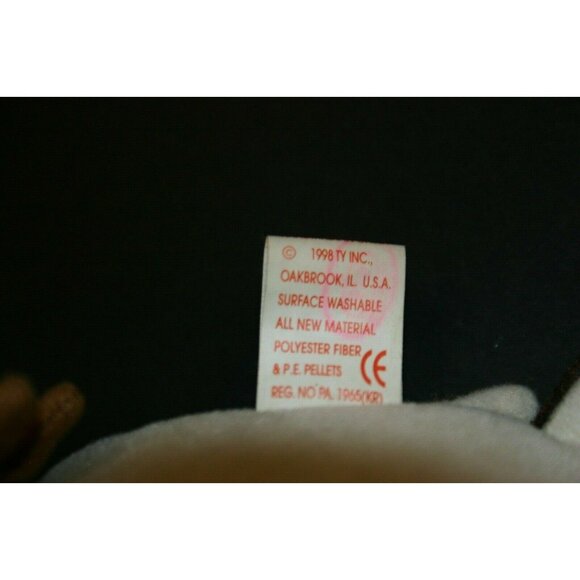 TY Beanie Baby Early Robin Bird 1998 errors rare 4190 brown red - Picture 9 of 10